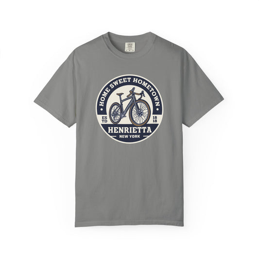 Mens Home Sweet Hometown Bicycle T-shirt