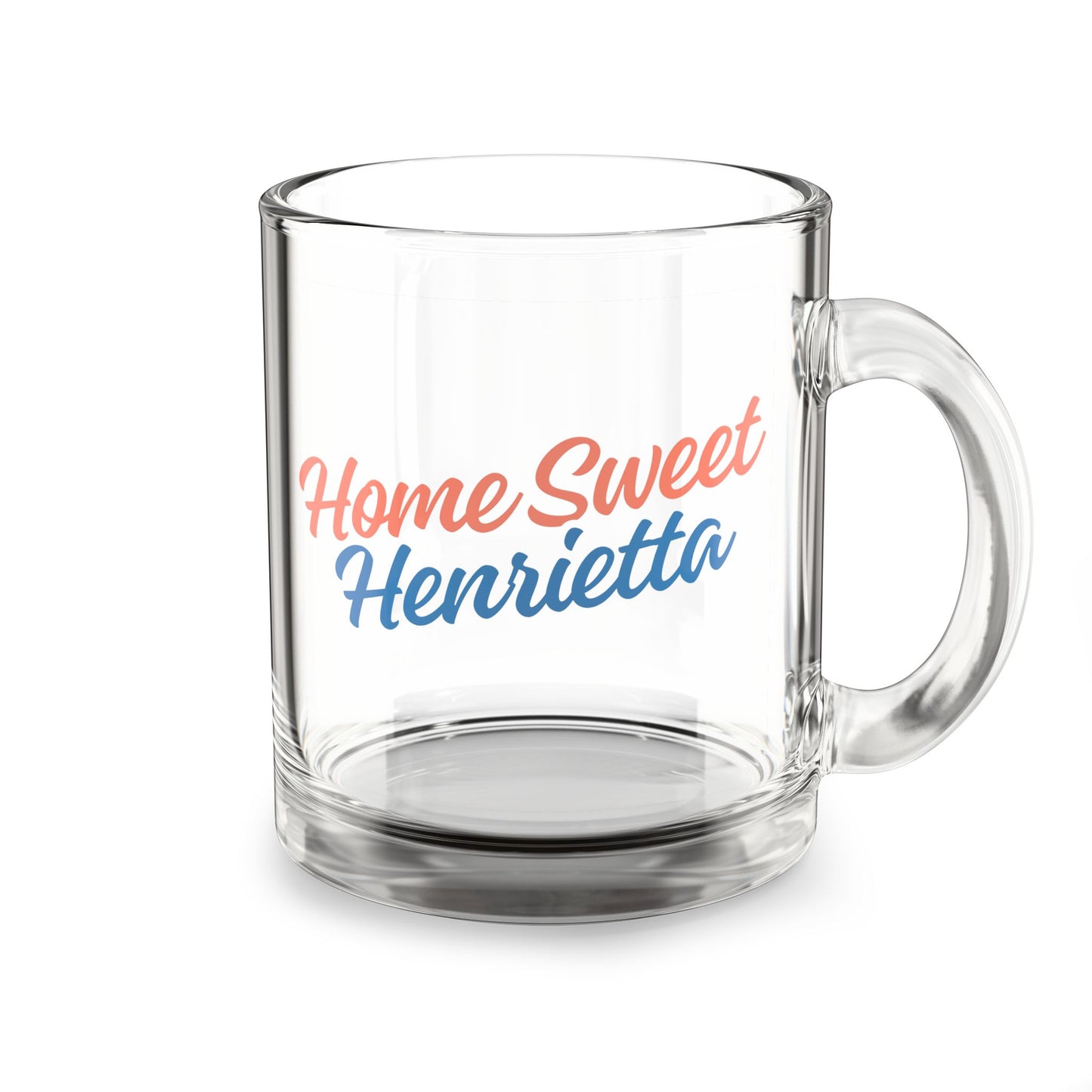 Glass Mug - Home Sweet Henrietta