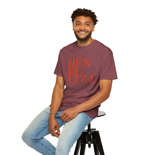 Mens Henrietta, NY Comfort Colors Graphic Tee, Local Hometown T-Shirt