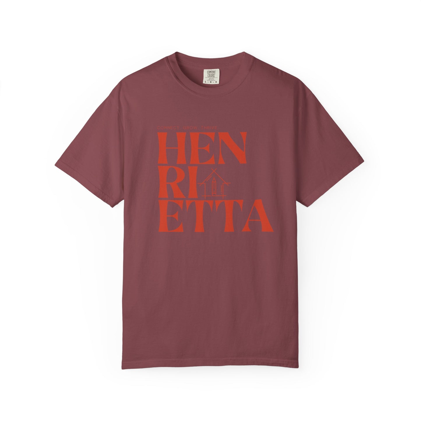 Henrietta, NY Ivory Comfort Colors Womens Graphic Tee, Local Hometown T-Shirt
