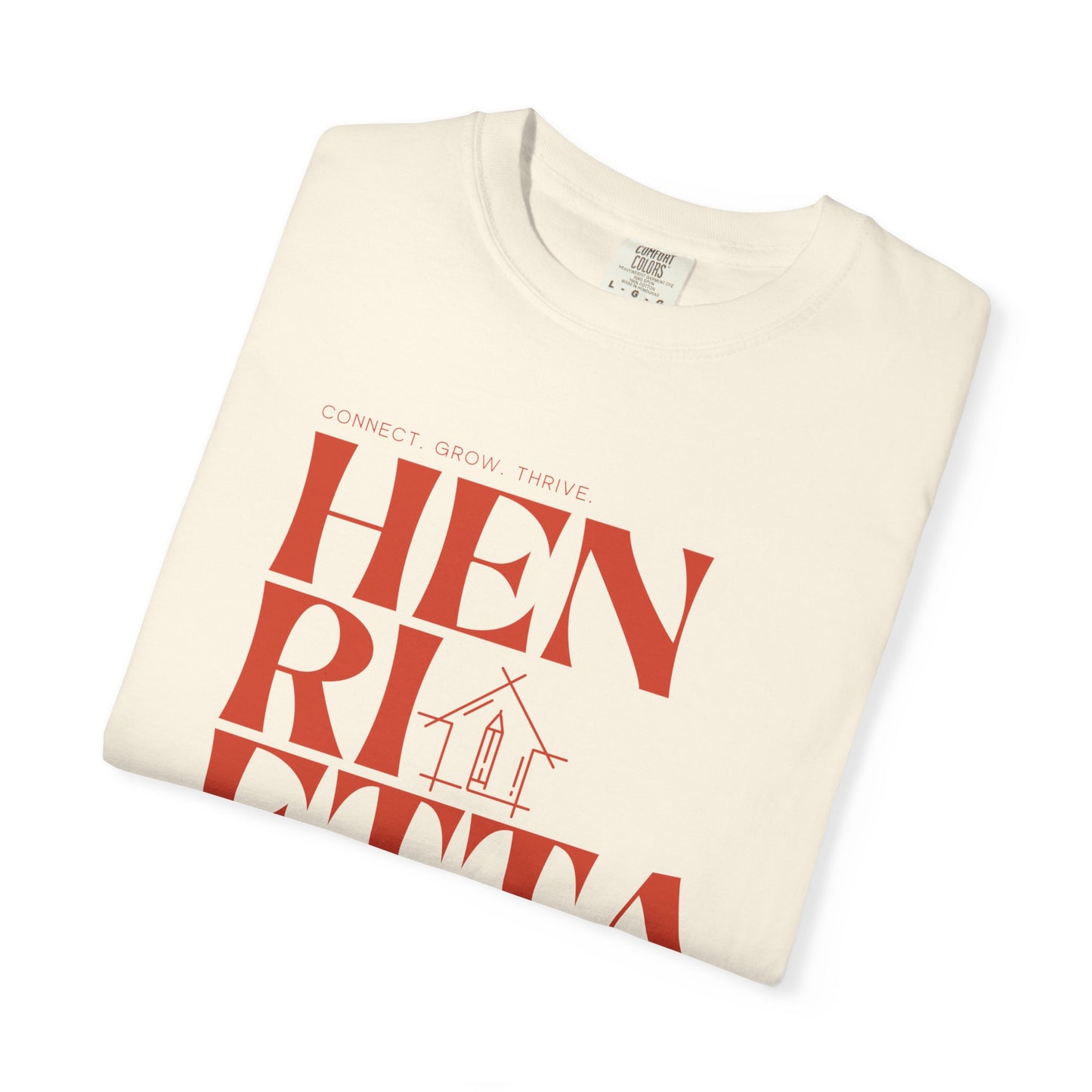 Henrietta, NY Ivory Comfort Colors Womens Graphic Tee, Local Hometown T-Shirt