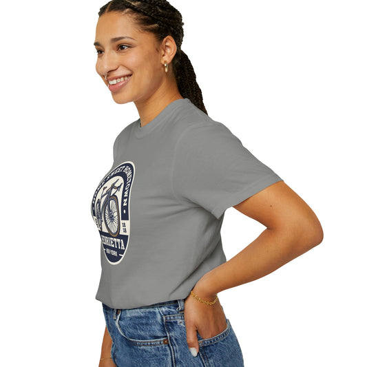 Womens Home Sweet Hometown Bicycle T-shirt
